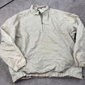 Vintage Tommy Bahama Men's Medium Quarter Zip Pullover Long Sleeve